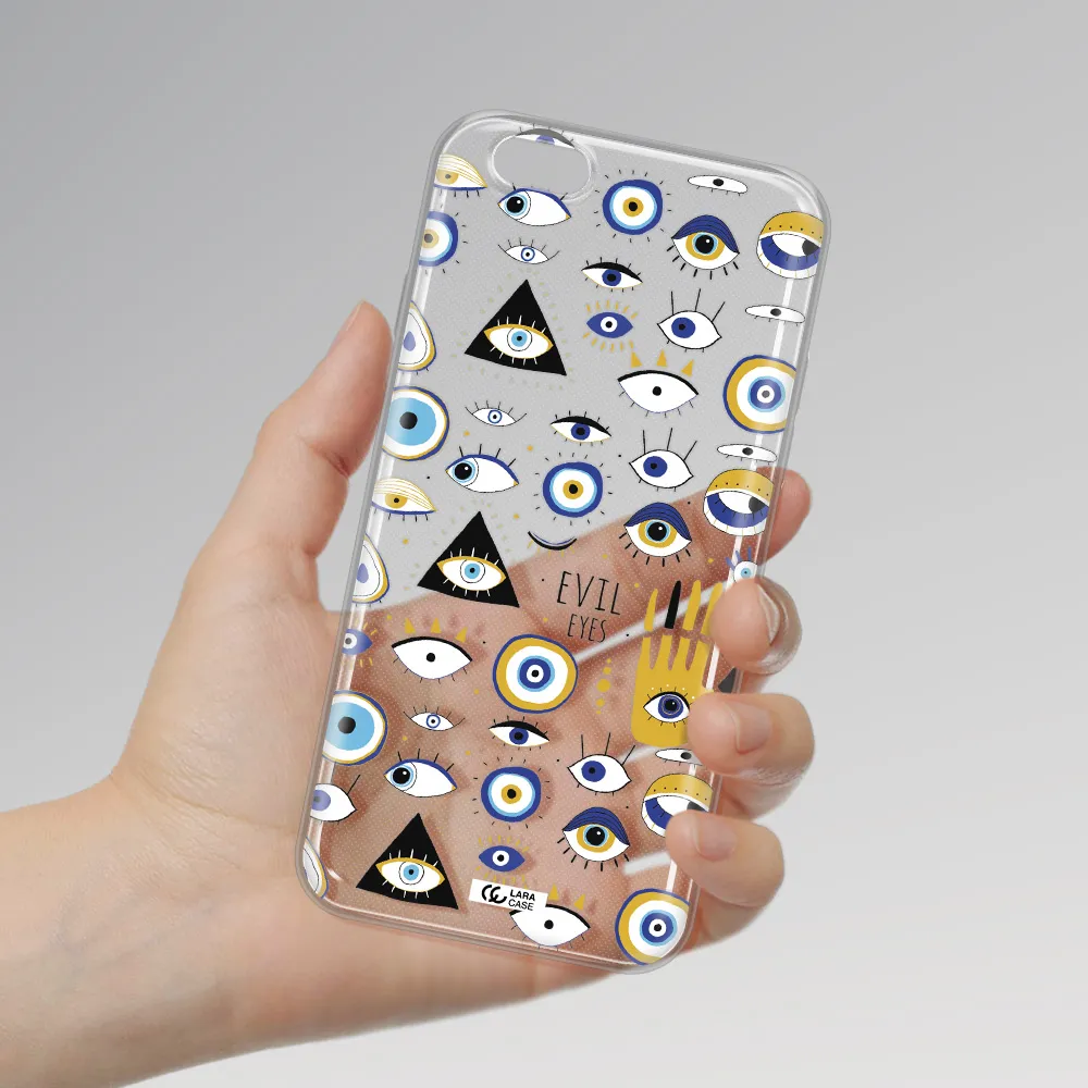Evil Eyes Apple iPhone 6 Clear TPU Case