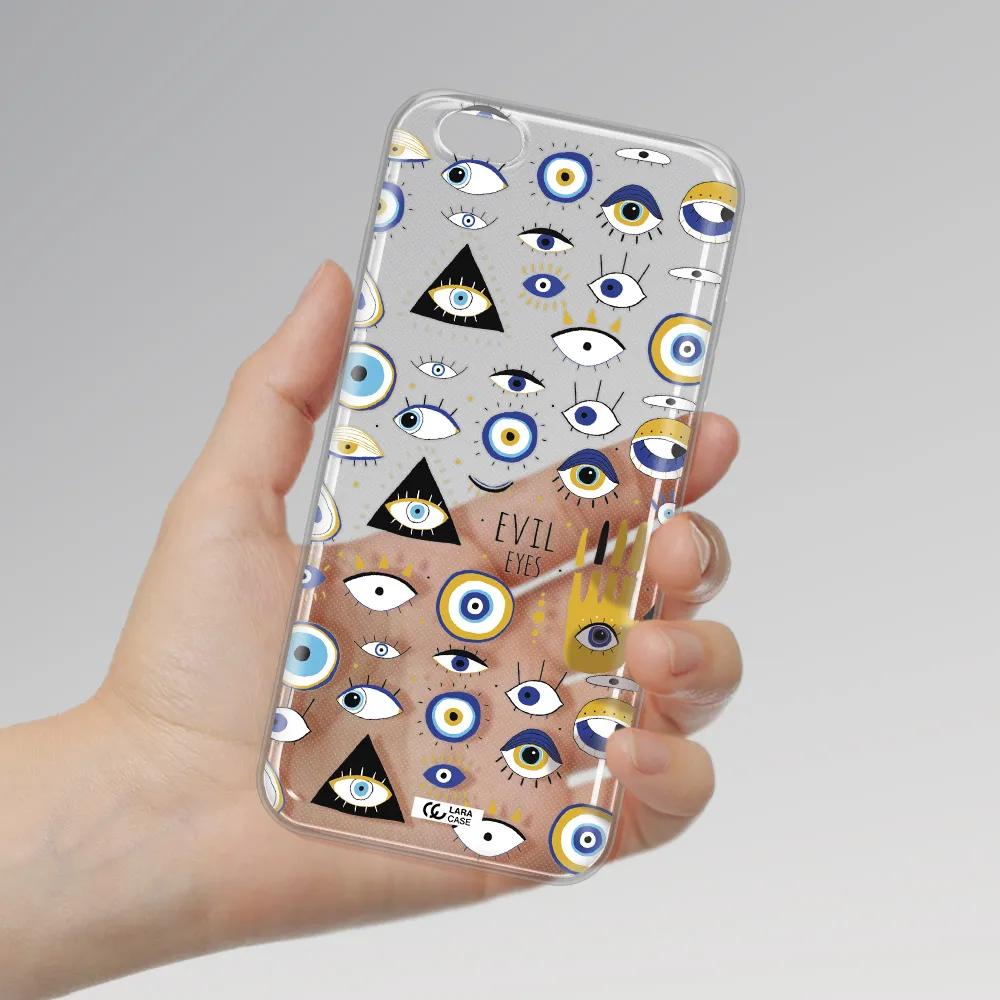 Evil Eyes Apple iPhone 6S Clear TPU Case