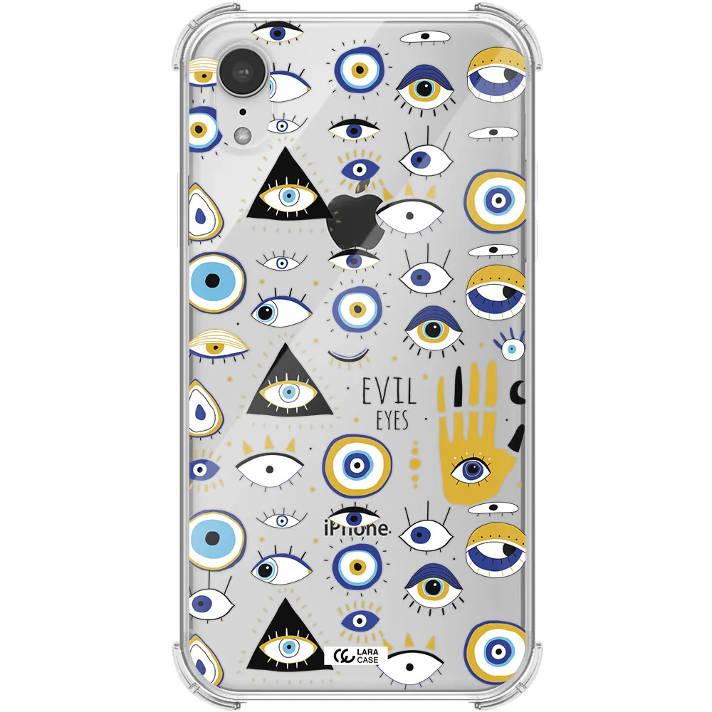 Evil Eyes Apple iPhone XR Clear PC Case