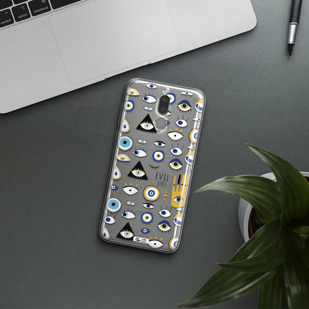 Evil Eyes Huawei Mate 10 Lite Clear TPU Case