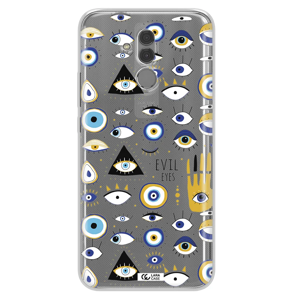 Evil Eyes Huawei Mate 20 Lite Clear TPU Case