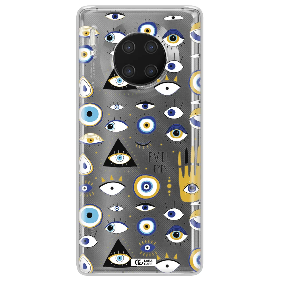Evil Eyes Huawei Mate 30 Pro Clear TPU Case
