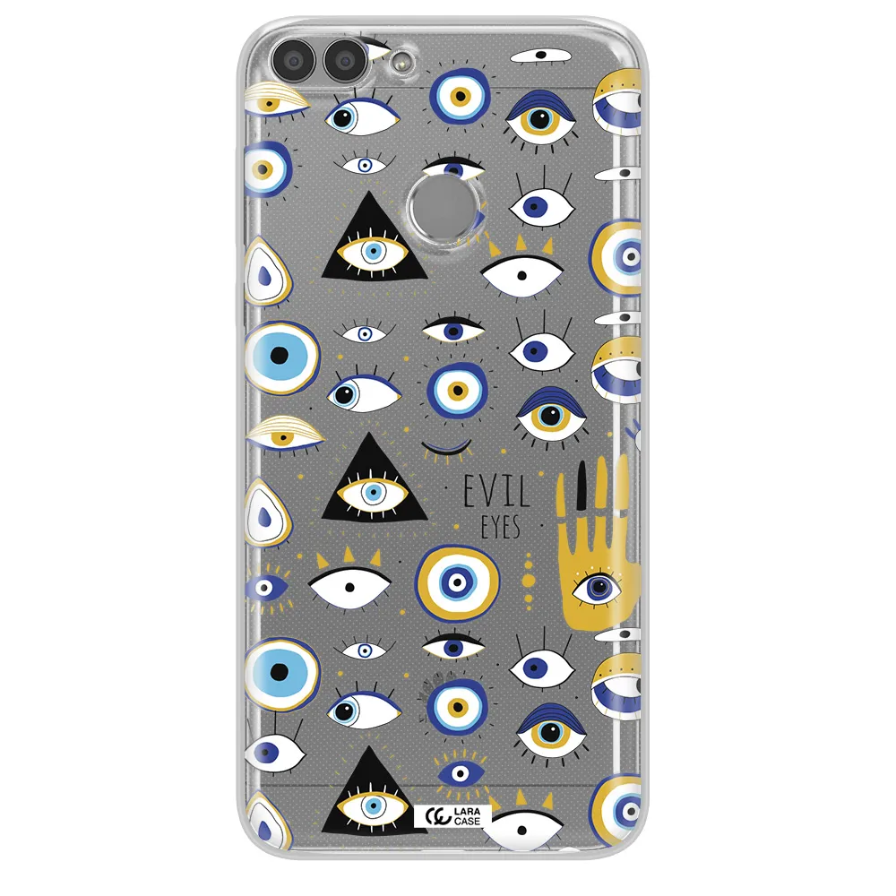Evil Eyes Huawei P Smart 2017 Clear TPU Case