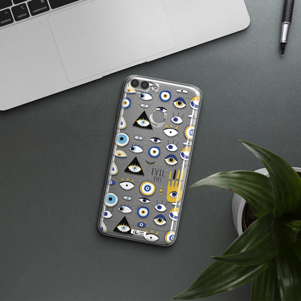 Evil Eyes Huawei P Smart 2017 Clear TPU Case