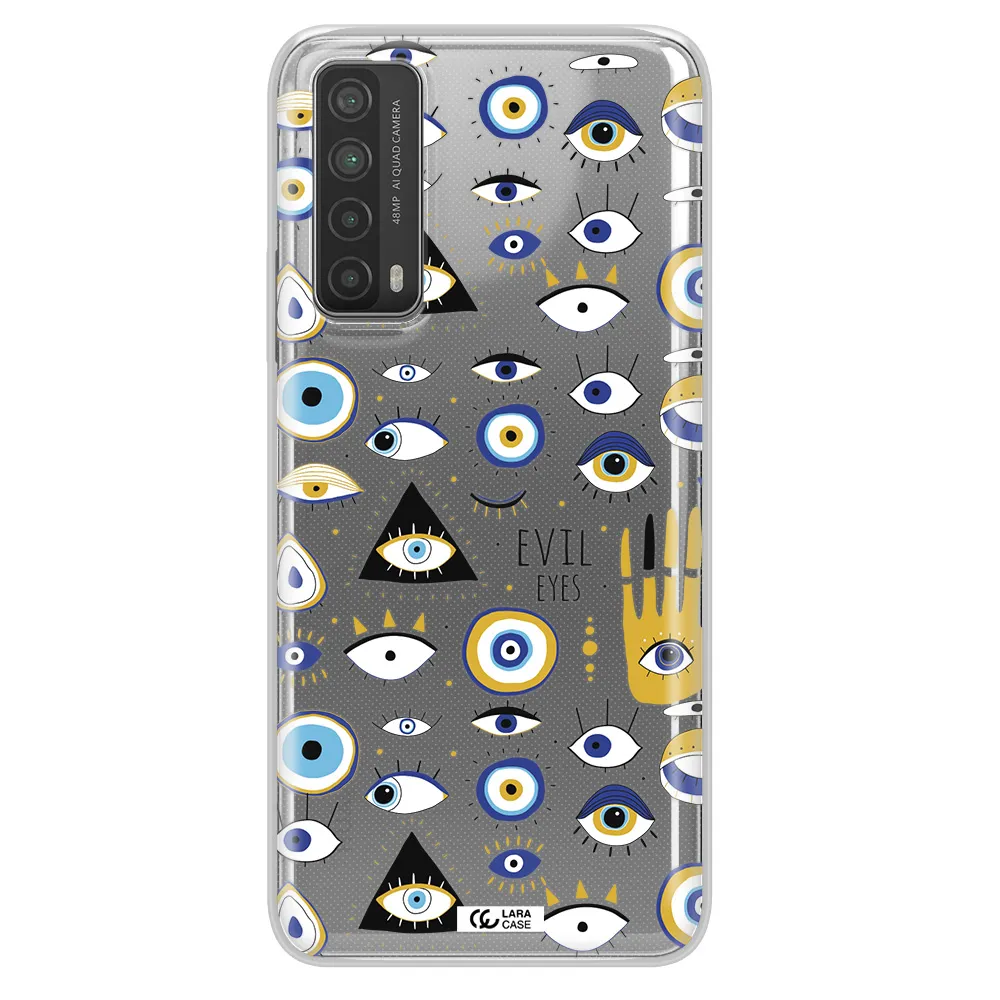 Evil Eyes Huawei P Smart 2021 Clear TPU Case