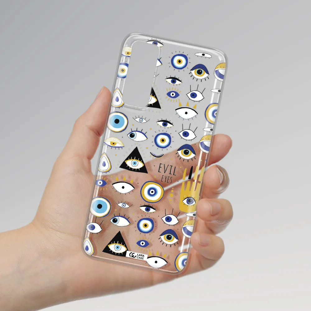 Evil Eyes Huawei P Smart 2021 Clear TPU Case