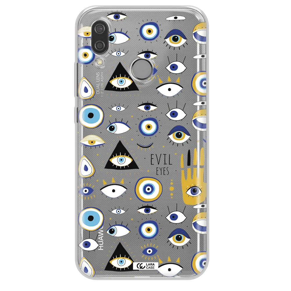 Evil Eyes Huawei P20 Lite Clear TPU Case