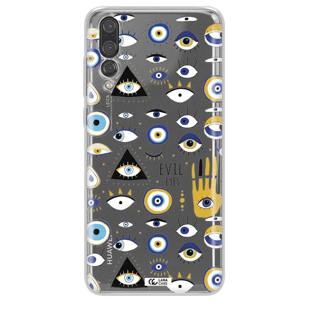 Evil Eyes Huawei P20 Pro Clear TPU Case