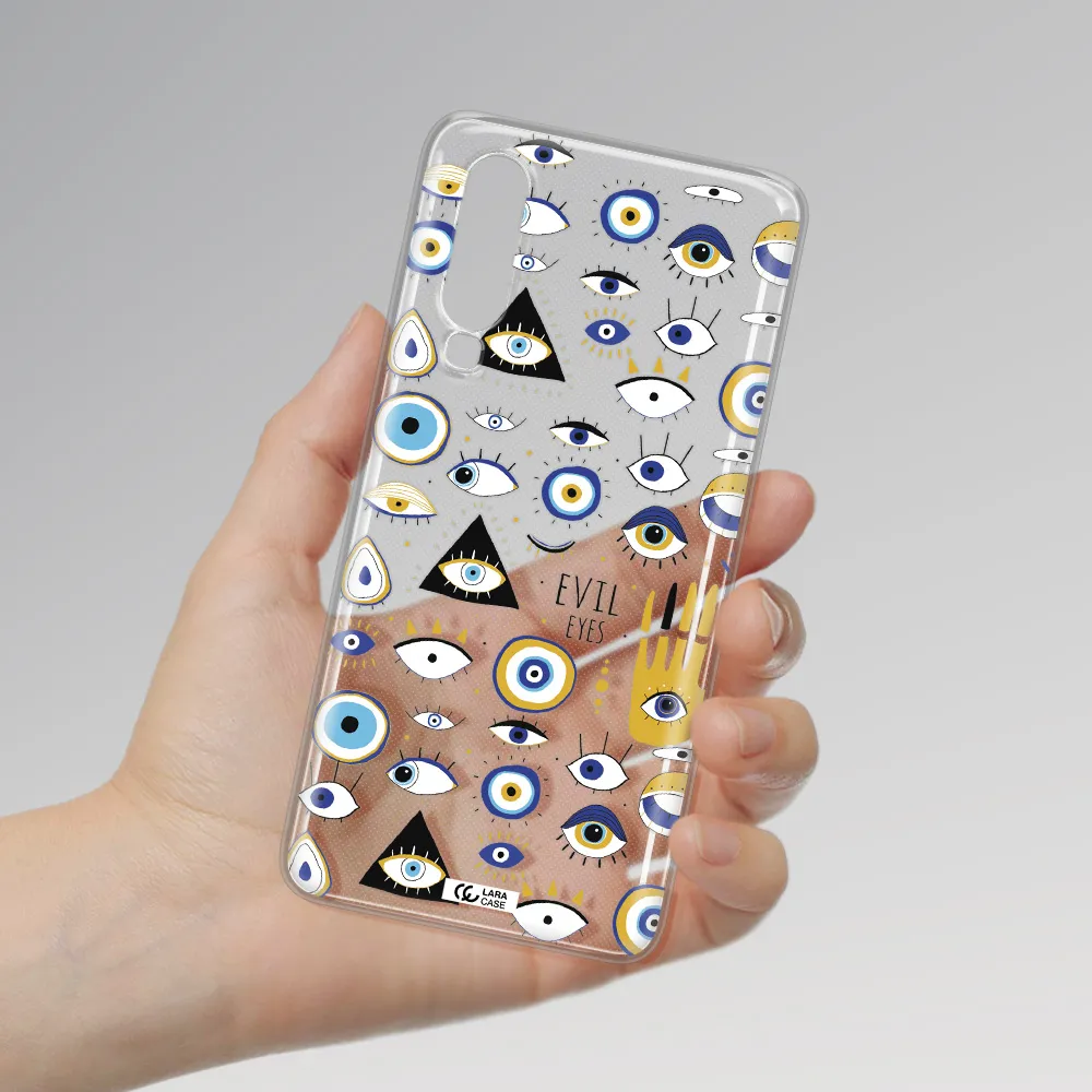 Evil Eyes Huawei P30 Clear TPU Case