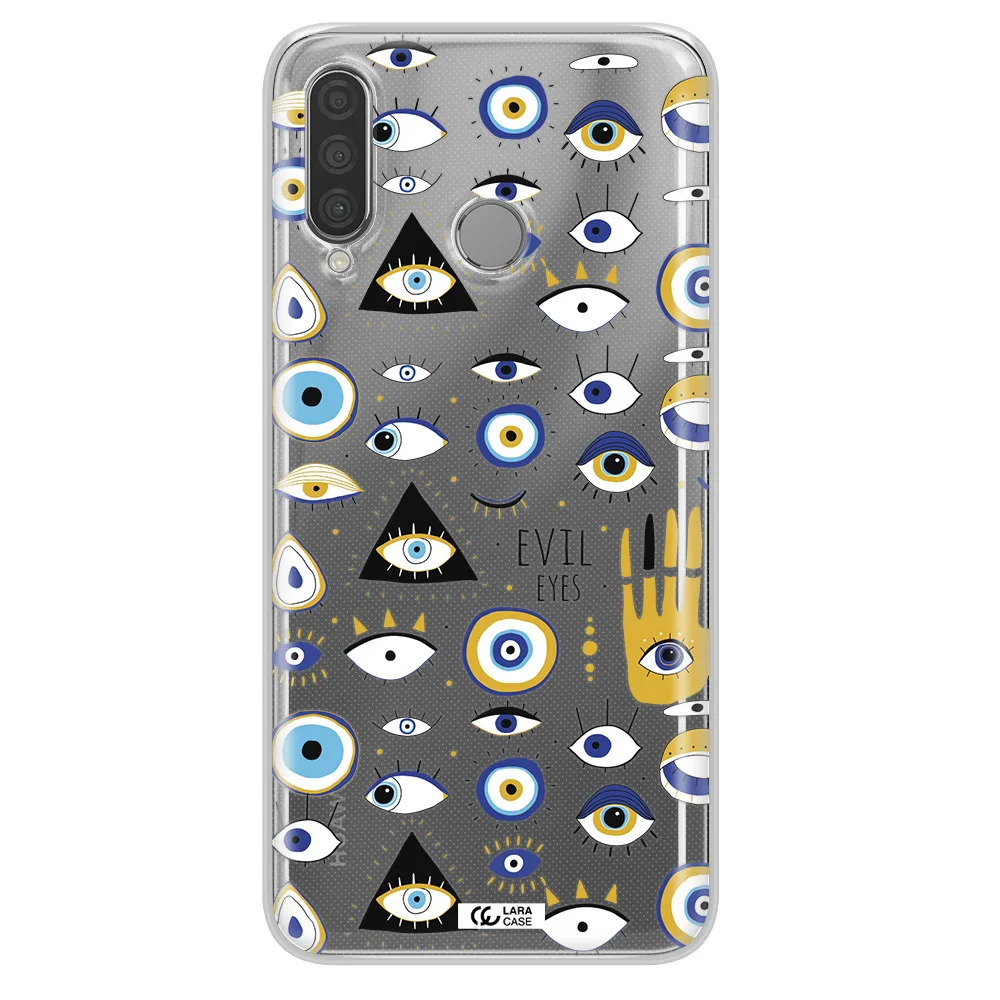 Evil Eyes Huawei P30 Lite Clear TPU Case
