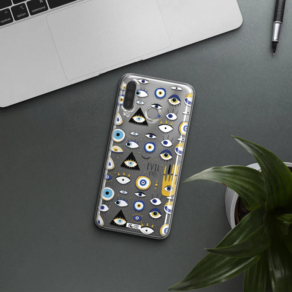 Evil Eyes Huawei P30 Lite Clear TPU Case