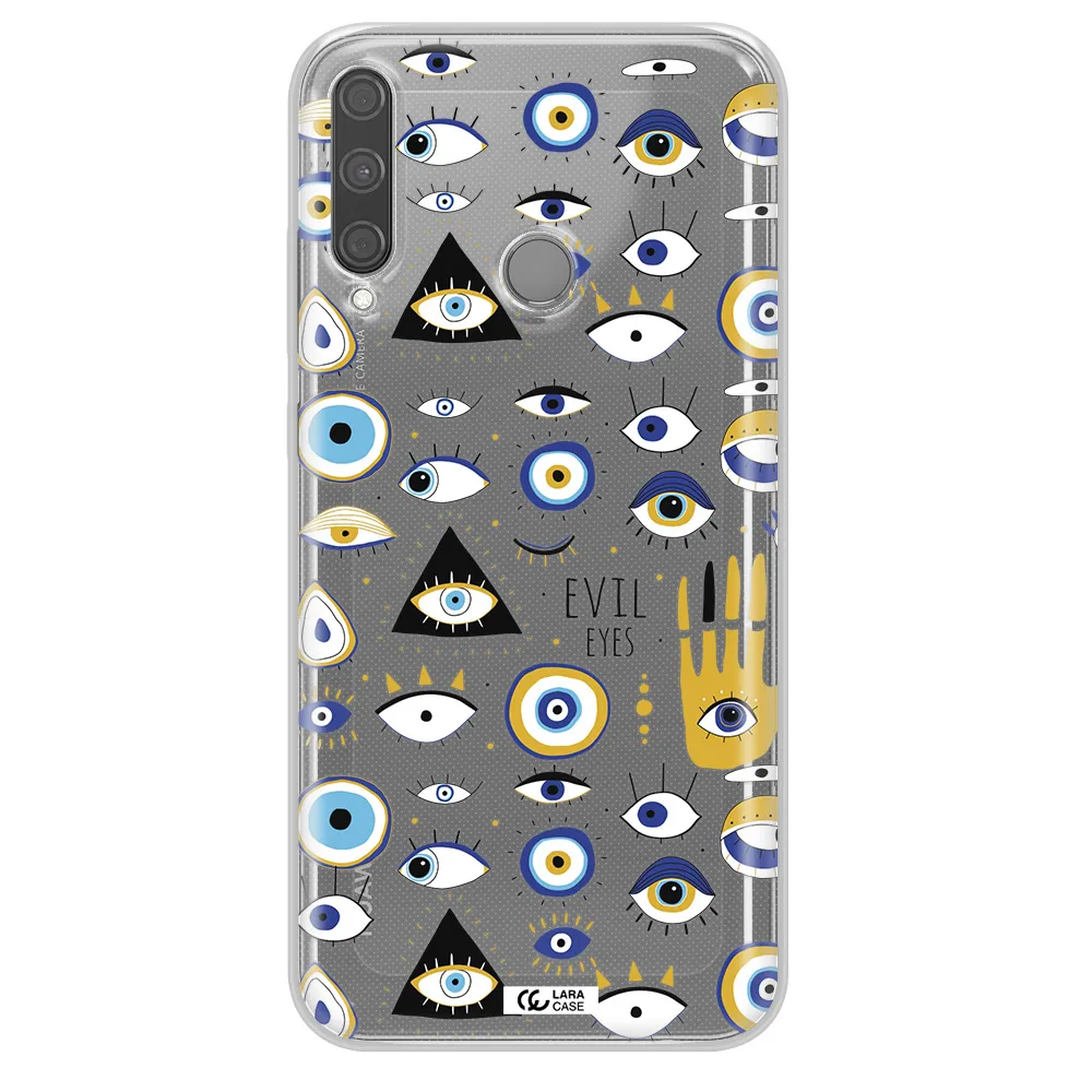 Evil Eyes Huawei P40 Lite E Clear TPU Case