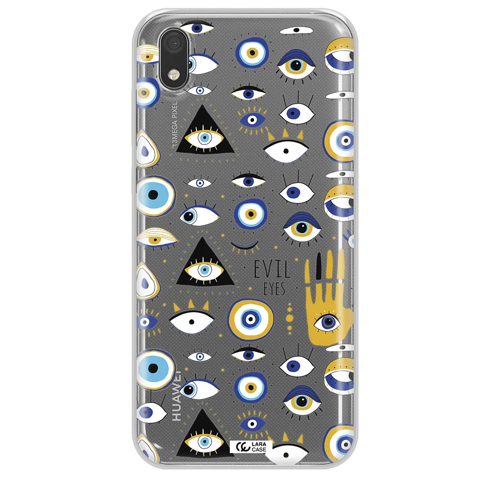 Evil Eyes Huawei Y5 2019 Clear TPU Case