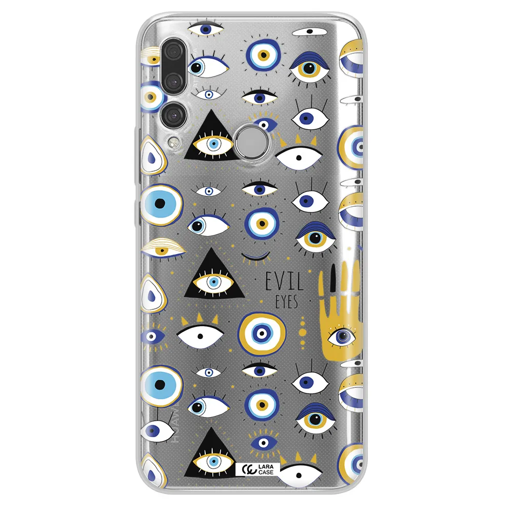 Evil Eyes Huawei Y9 Prime 2019 Clear TPU Case