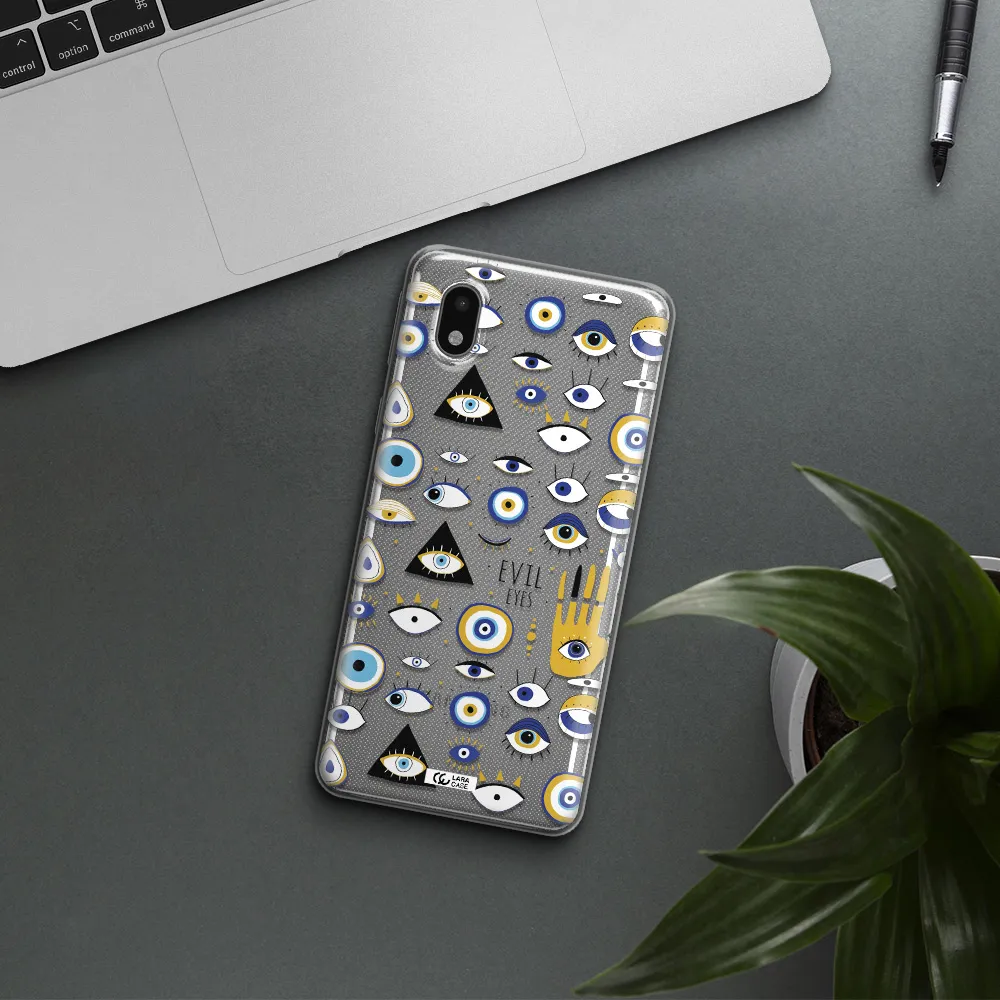 Evil Eyes Samsung A01 Core Clear Tpu Case