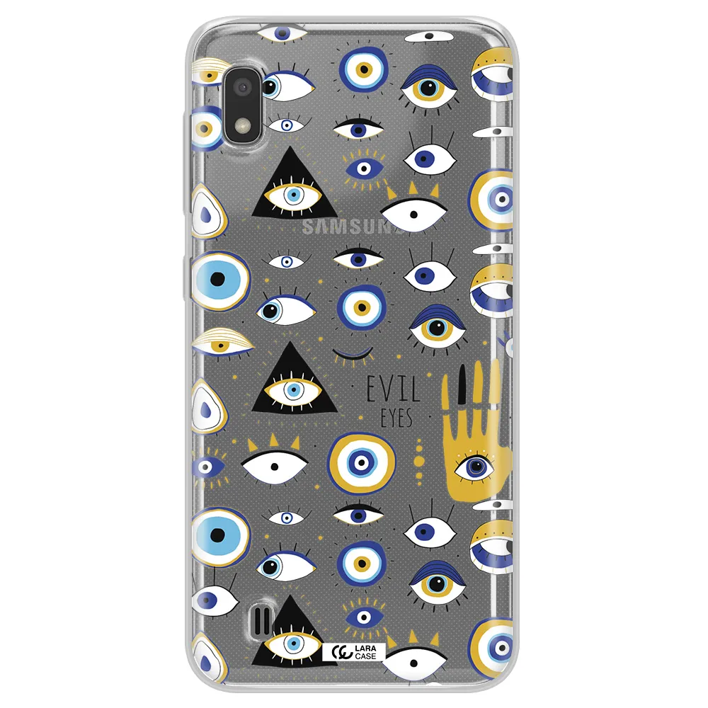 Evil Eyes Samsung A10 Clear TPU Case