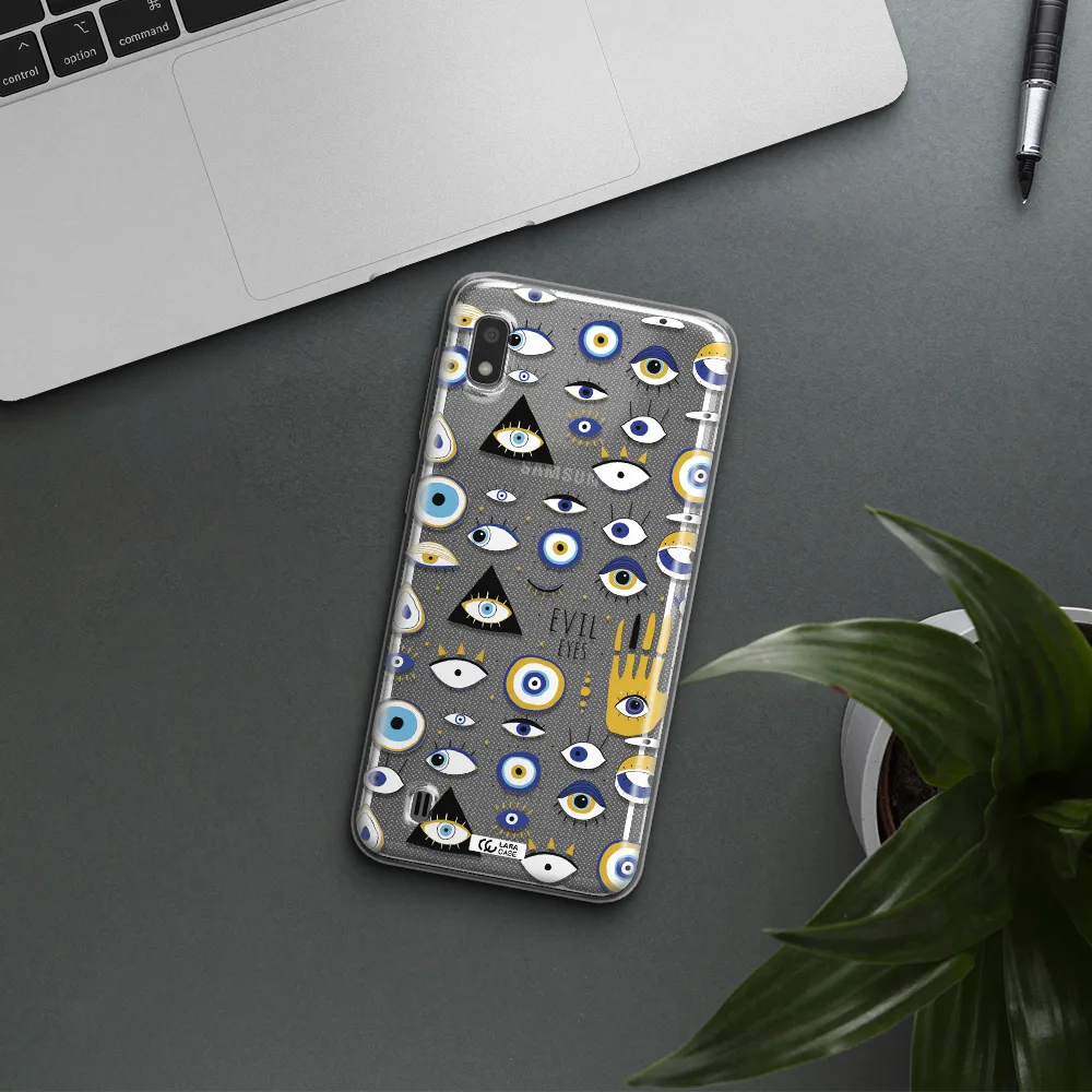 Evil Eyes Samsung A10 Clear TPU Case