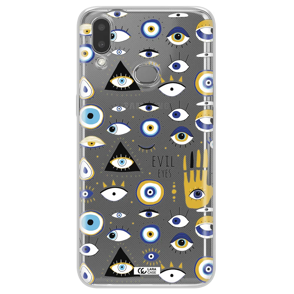 Evil Eyes Samsung A10S Clear TPU Case