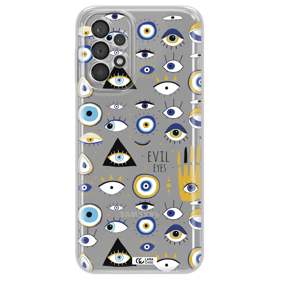 Evil Eyes Samsung A23 5G Clear Tpu Case