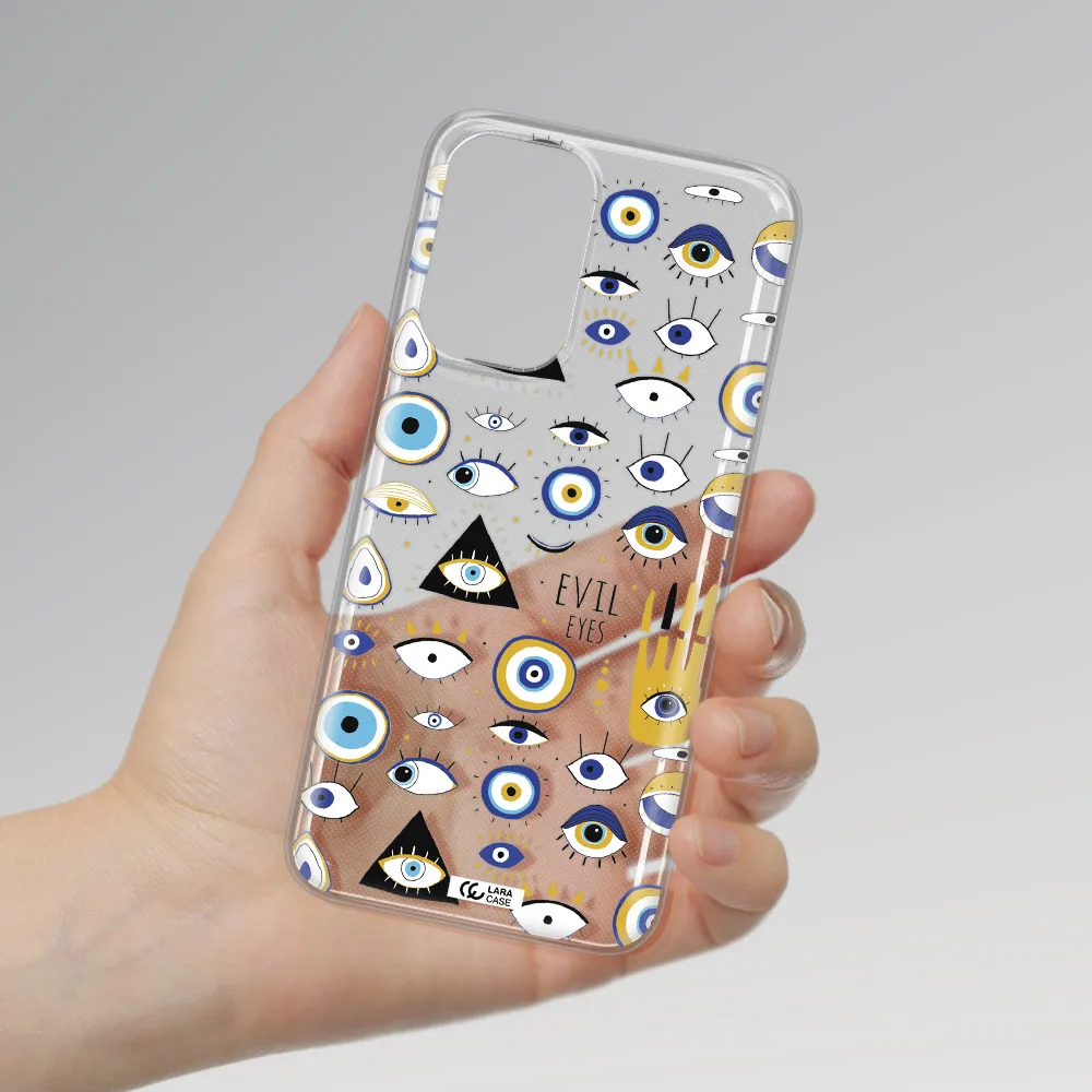 Evil Eyes Samsung A23 Clear TPU Case