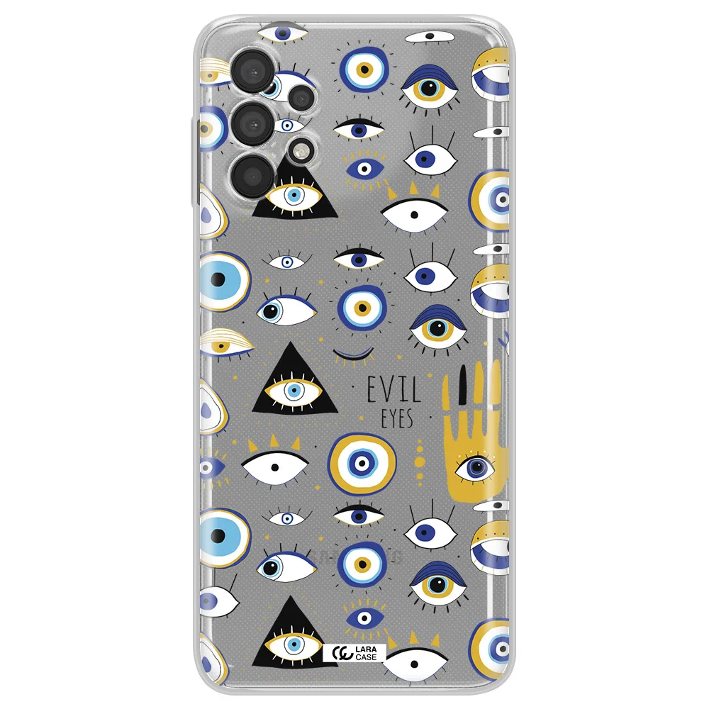 Evil Eyes Samsung A32 4G Clear Tpu Case