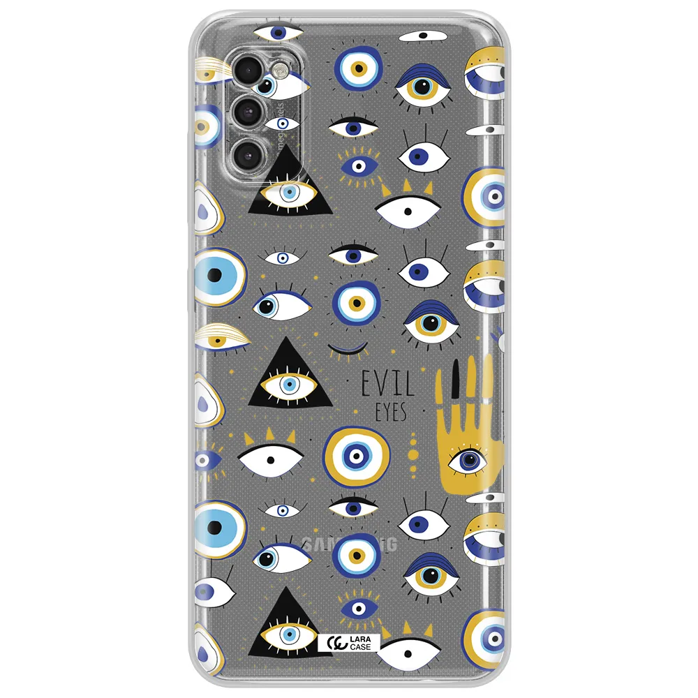 Evil Eyes Samsung A41 Clear Tpu Case
