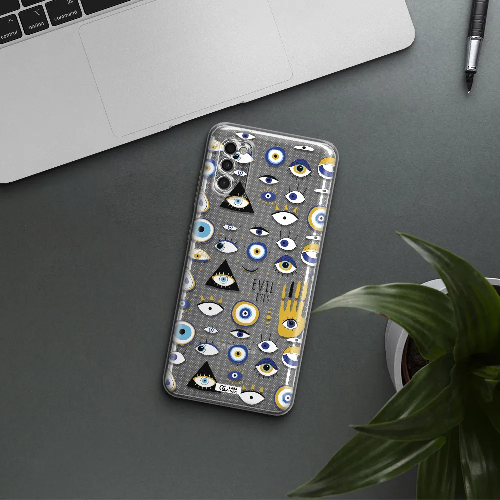 Evil Eyes Samsung A41 Clear Tpu Case