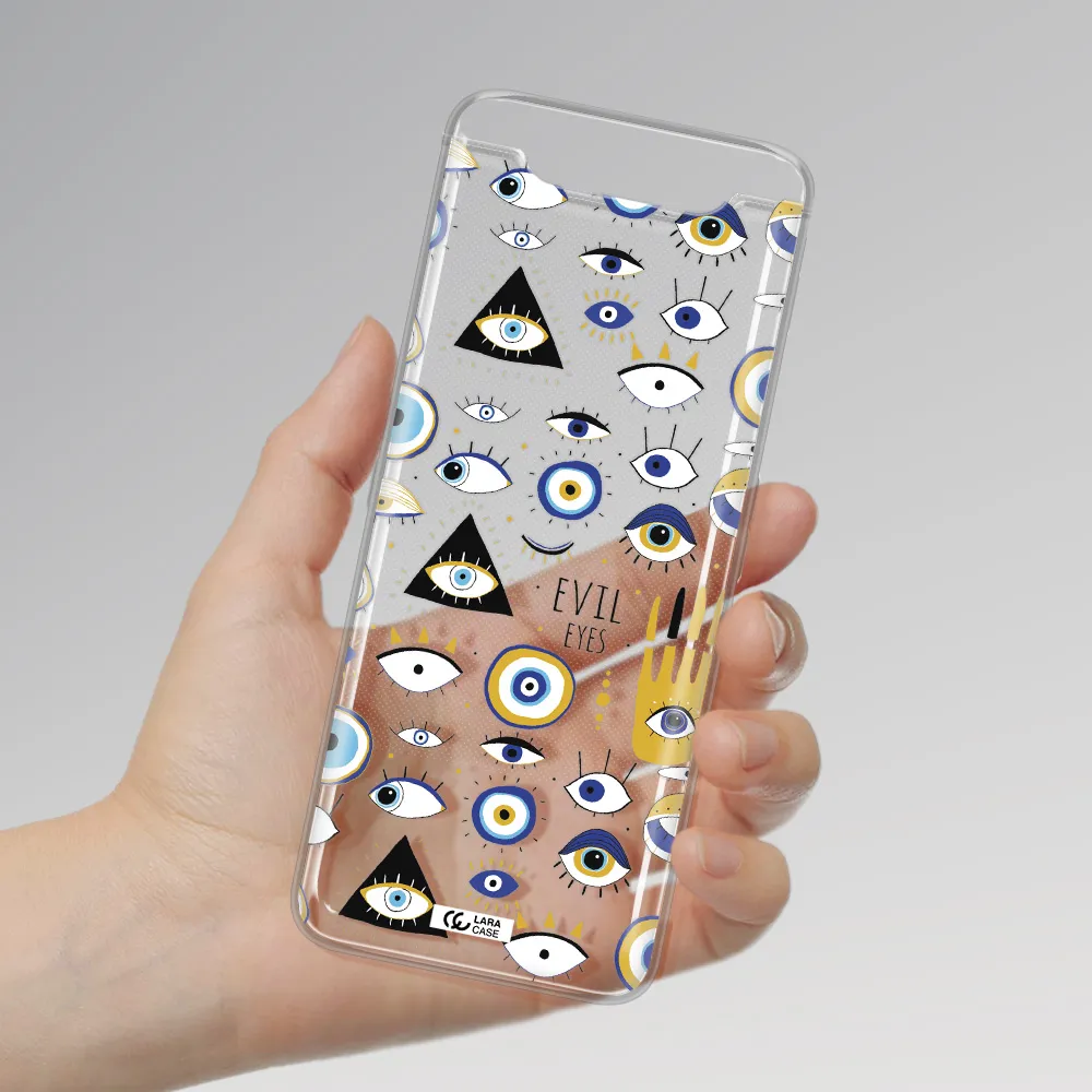 Evil Eyes Samsung A80 Clear TPU Case