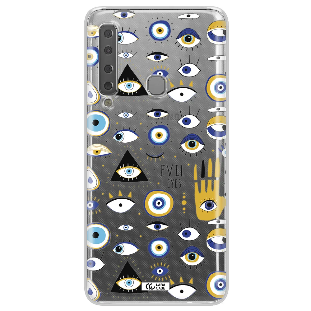 Evil Eyes Samsung A9 2018 Clear TPU Case