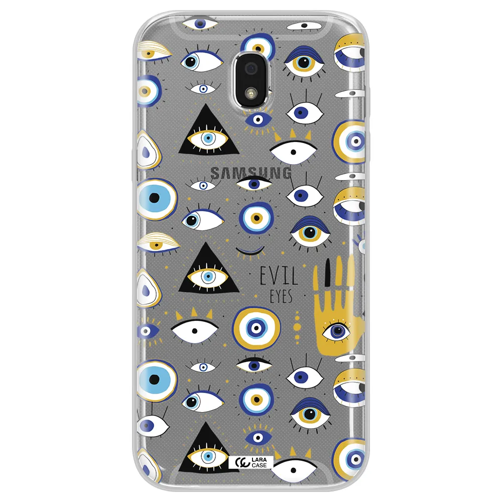 Evil Eyes Samsung J5 2017 Clear TPU Case