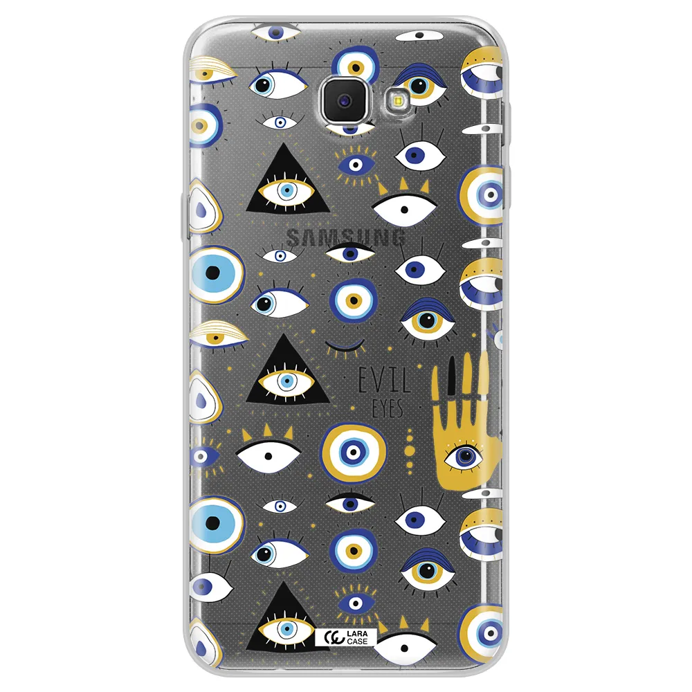 Evil Eyes Samsung J5 Prime Clear TPU Case