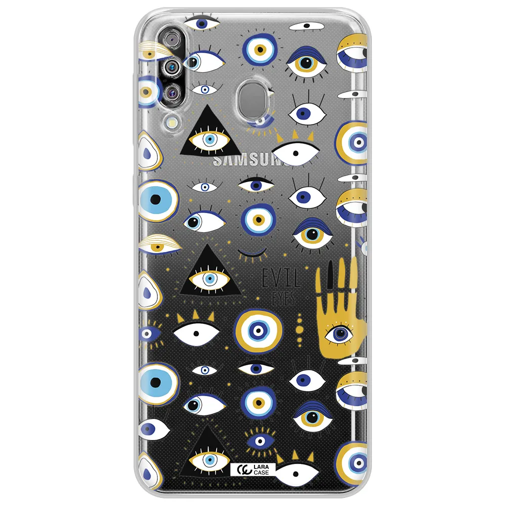 Evil Eyes Samsung M30 Clear TPU Case