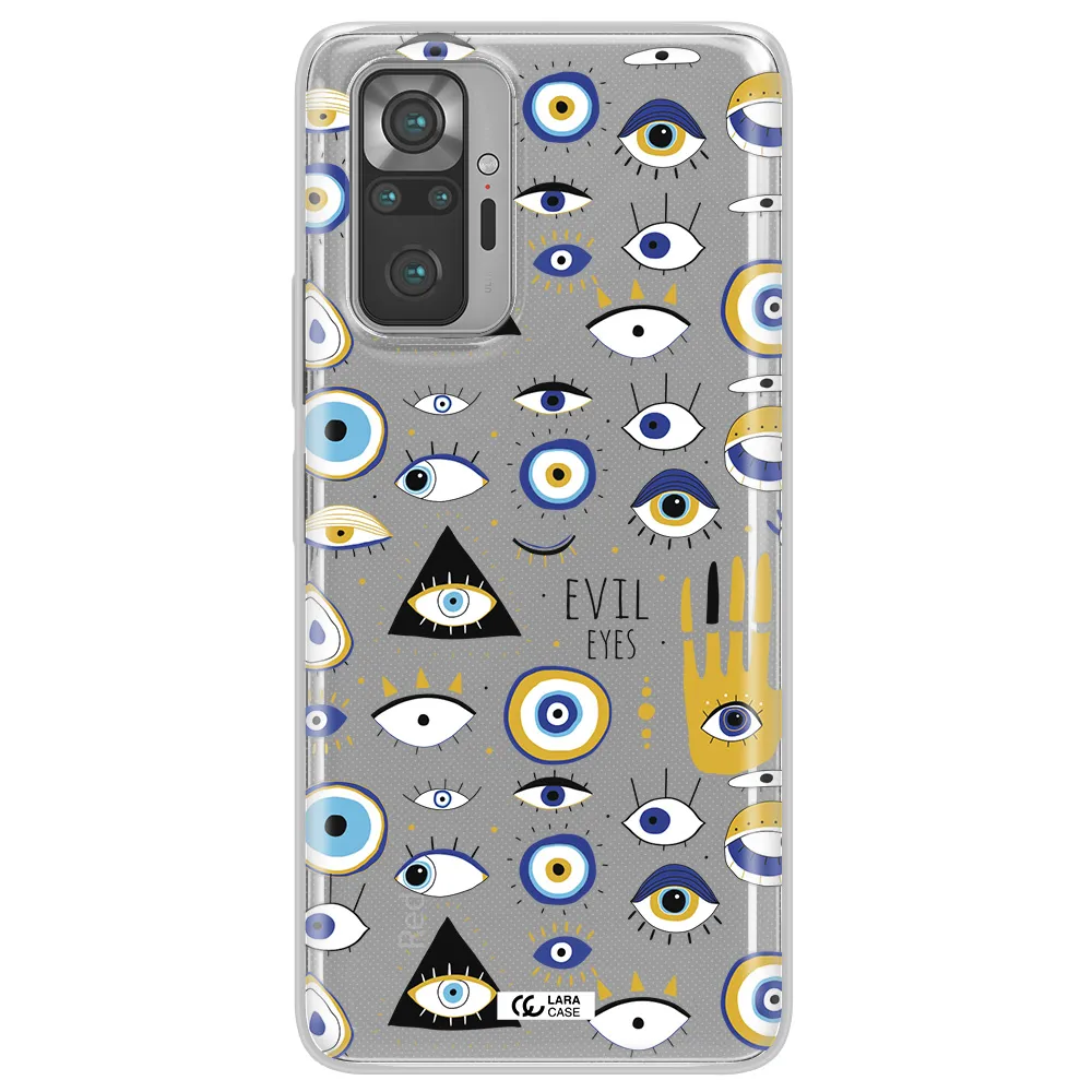 Evil Eyes Xiaomi Note 10 Pro Clear TPU Case