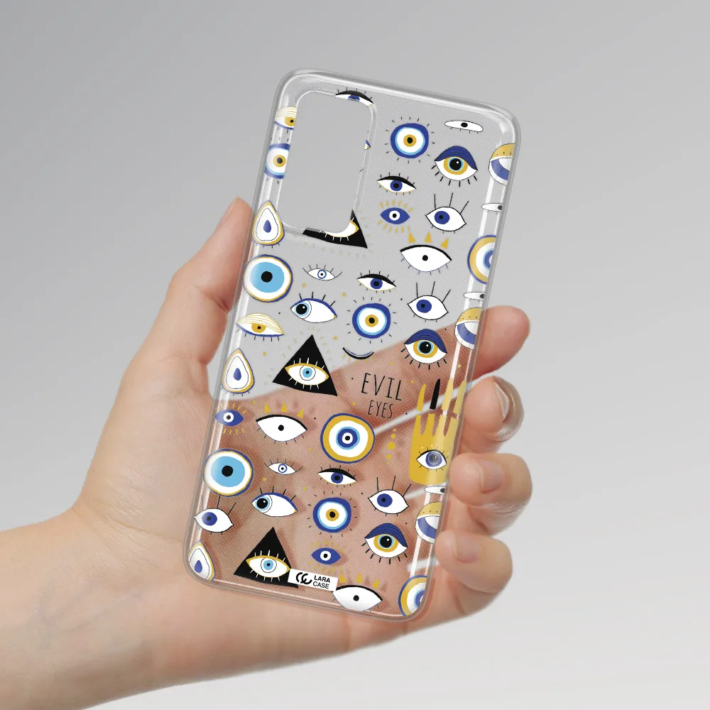 Evil Eyes Xiaomi Note 11 Pro Clear TPU Case