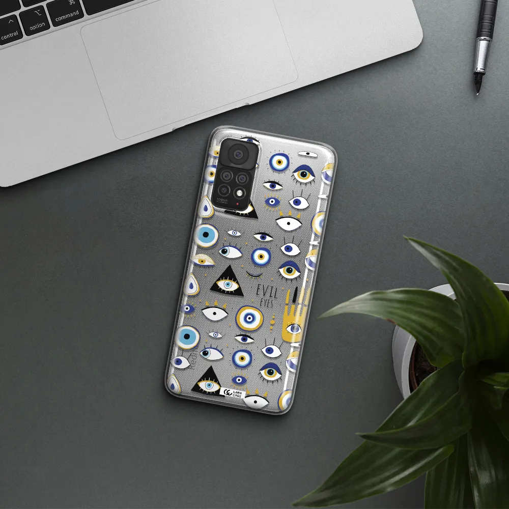 Evil Eyes Xiaomi Note 11 Pro Clear TPU Case