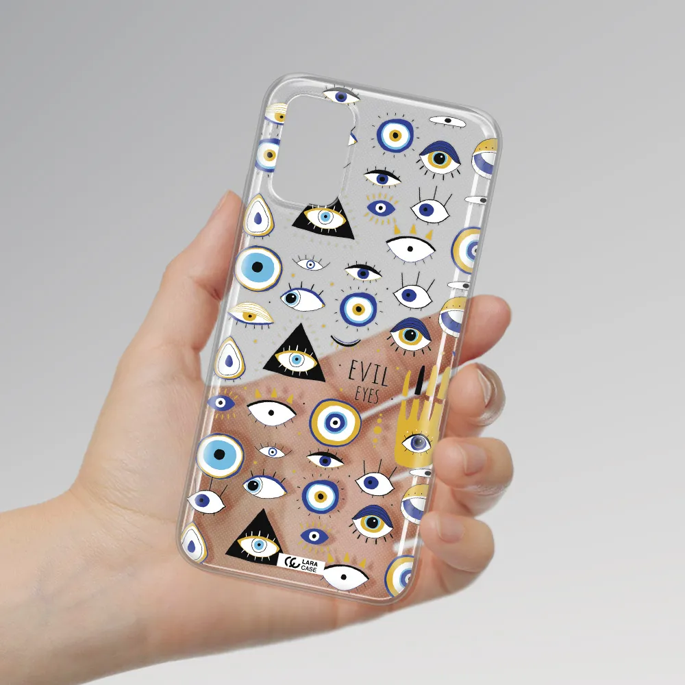 Evil Eyes Xiaomi Poco M3 Clear TPU Case