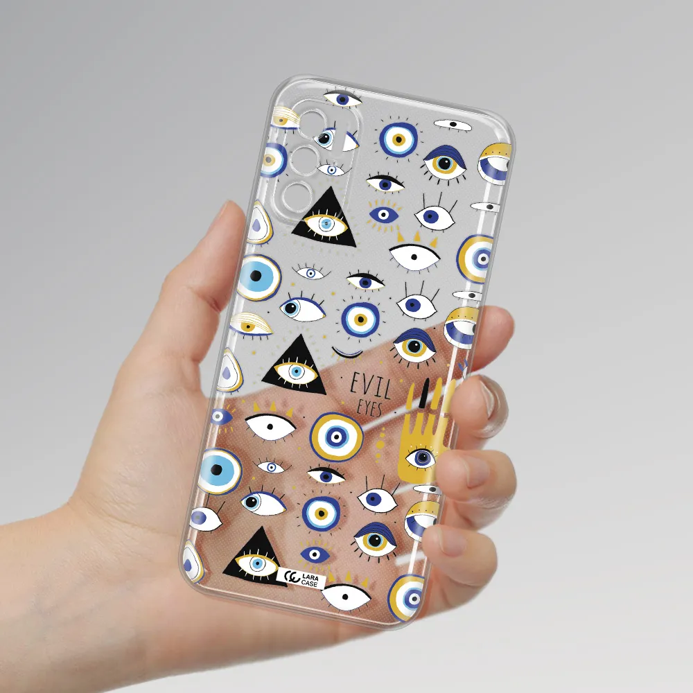 Evil Eyes Xiaomi Poco M3 Pro Clear Tpu Case