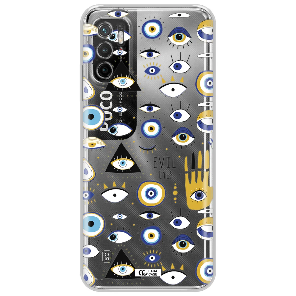 Evil Eyes Xiaomi Poco M4 Pro 5G Clear Tpu Case