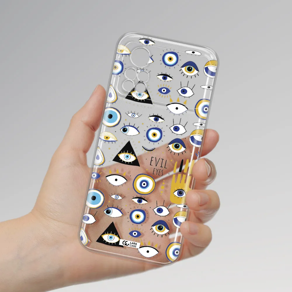 Evil Eyes Xiaomi Poco X4 Pro Clear TPU Case