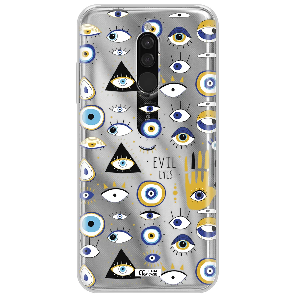 Evil Eyes Xiaomi Redmi 8 Clear Tpu Case