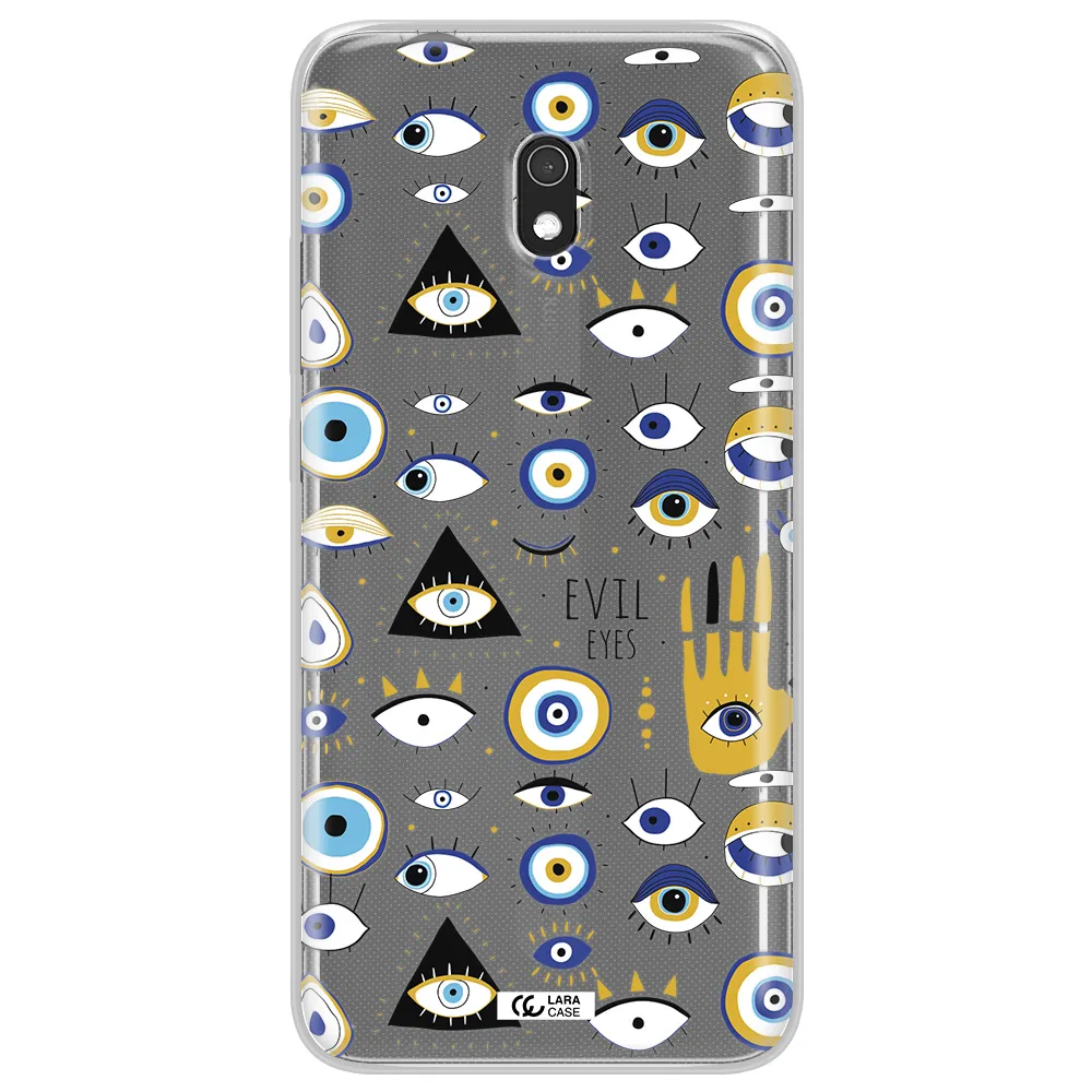 Evil Eyes Xiaomi Redmi 8A Clear TPU Case