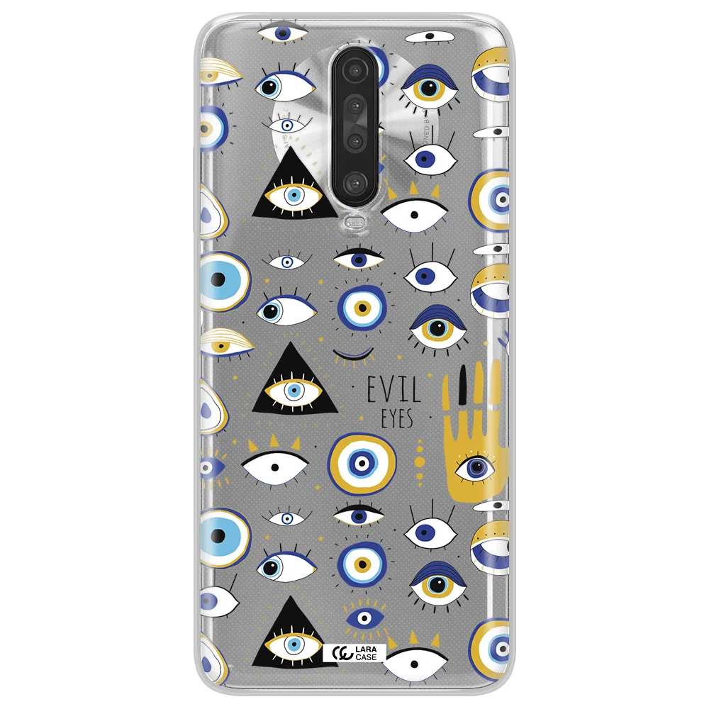 Evil Eyes Xiaomi Redmi K30 Clear TPU Case