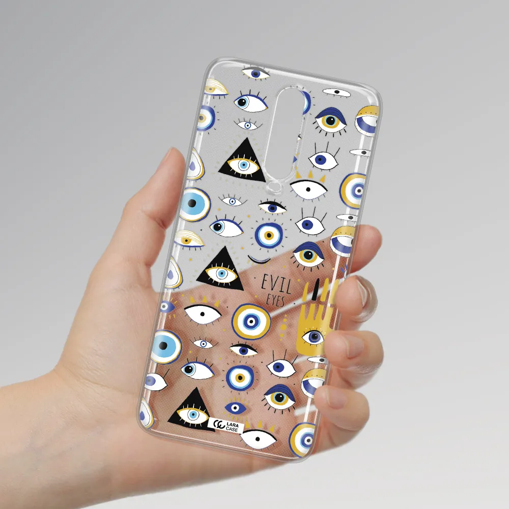 Evil Eyes Xiaomi Redmi K30 Clear TPU Case