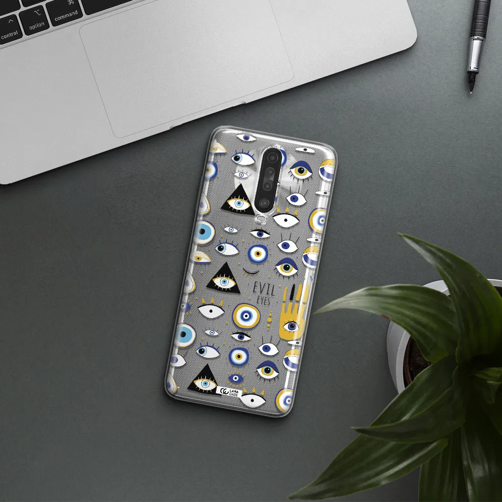 Evil Eyes Xiaomi Redmi K30 Clear TPU Case
