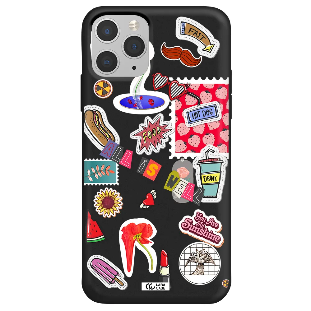 All Is Well Apple iPhone 11 pro max Silicone black Case