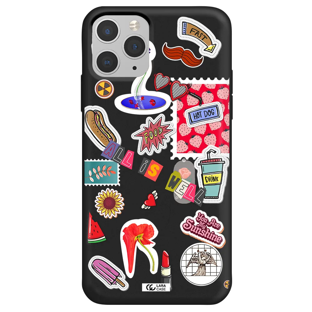 All Is Well Apple iPhone 11 pro Silicone black Case