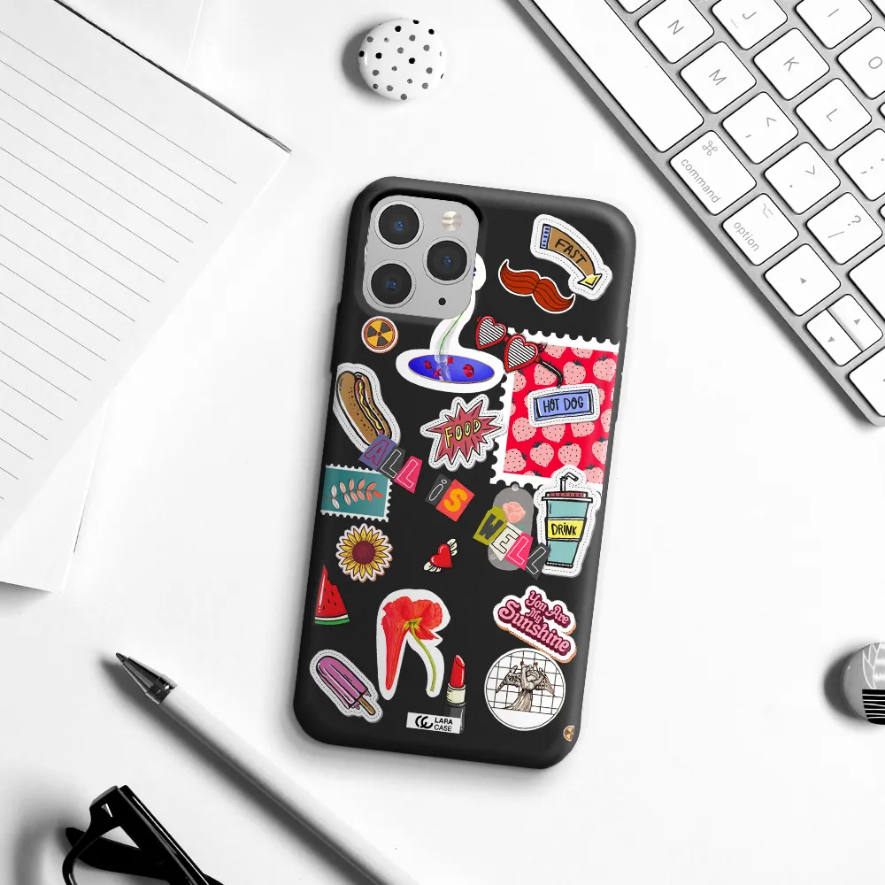 All Is Well Apple iPhone 11 pro Silicone black Case