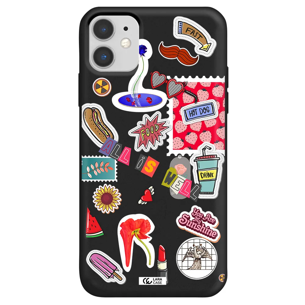 All Is Well Apple iPhone 11 Silicone black Case