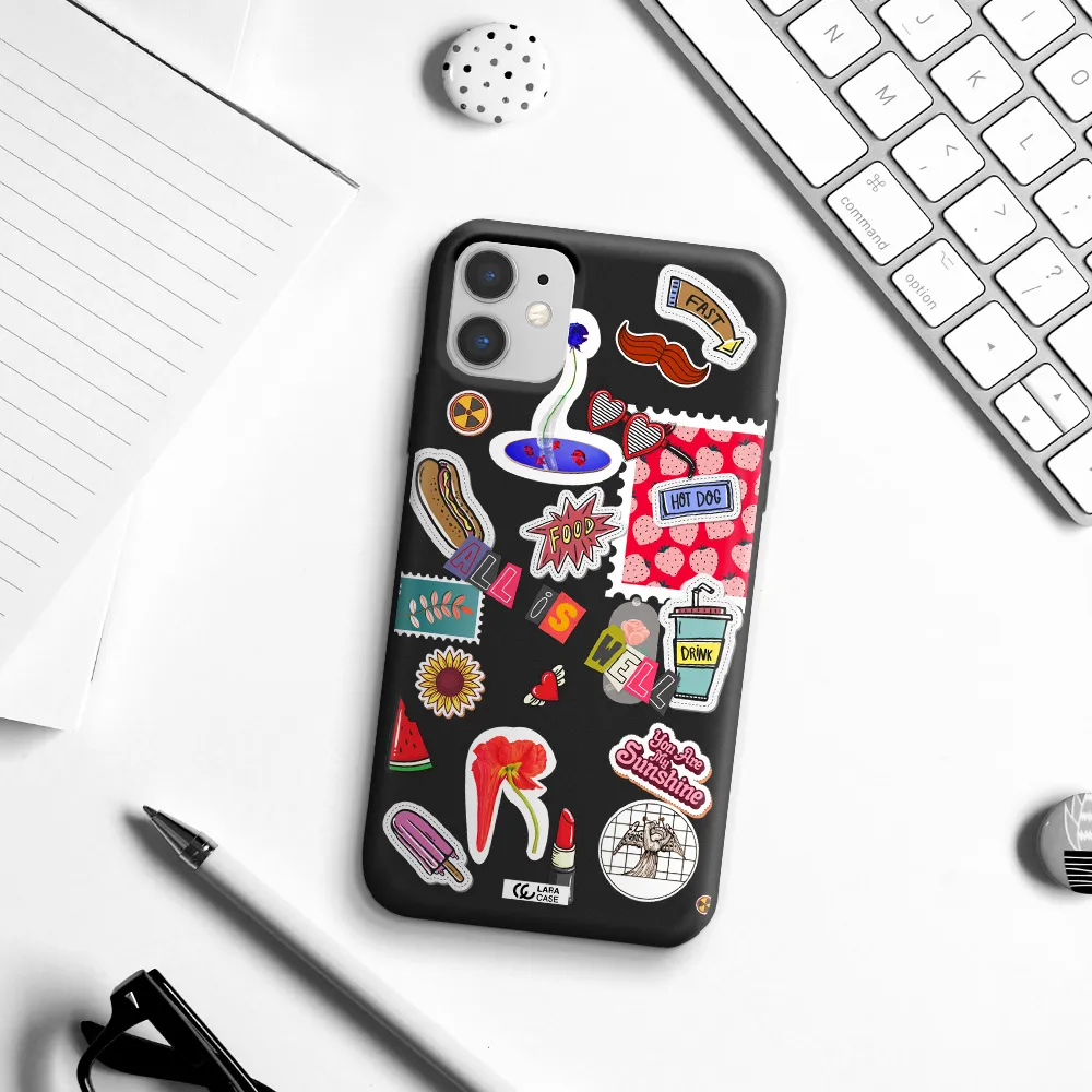 All Is Well Apple iPhone 11 Silicone black Case