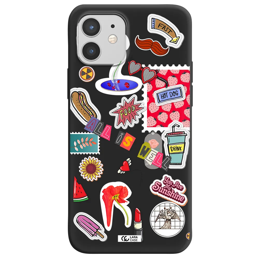 All Is Well Apple iPhone 12 mini Silicone black Case